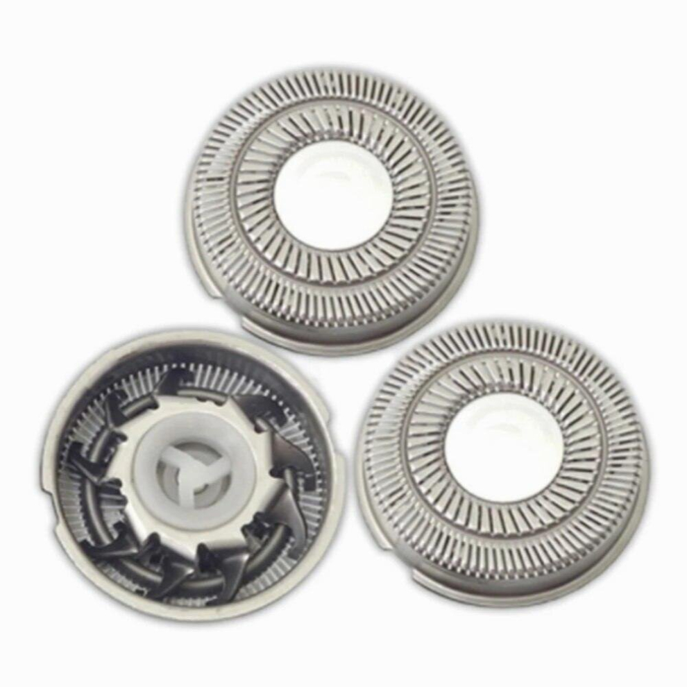 Silver 3Pcs Universal Fr6 Model Shaving Head Cutter Heads Shaving Replacement Blade