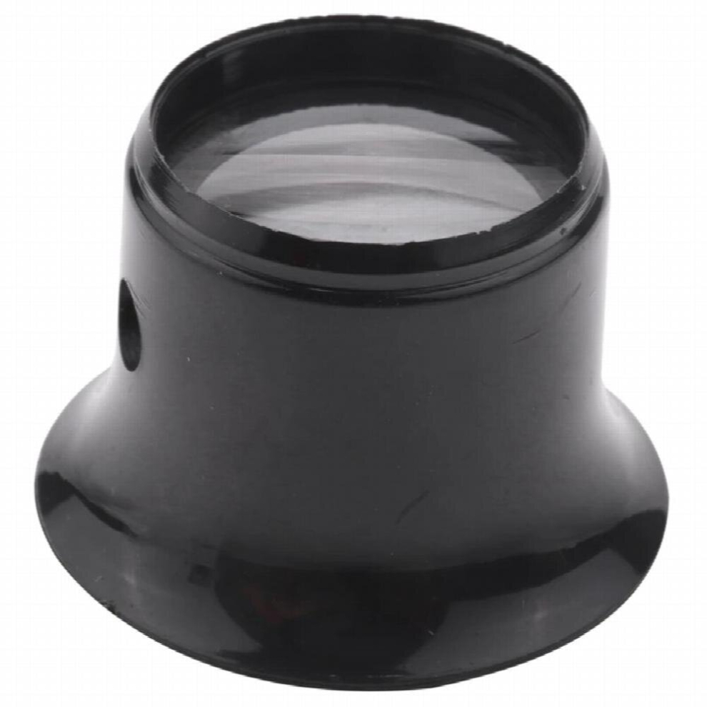 3X Watchmaker Loupe 10 Times Magnifying Glass Jeweler Eyepiece Lens
