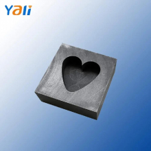 Fancy Shape Graphite Ingot Bar Melting Mini Mould Crucible Casting Refining Scrap Smelting Metal Forming Mold