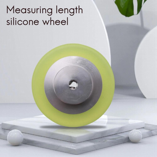 200Mm Aluminum Polyurethane Industrial Encoder Wheel Measuring Wheel for Measuring Encoder 2