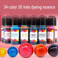 Epoxy Resin Pigment Dye 24 Epoxy Pigment for Resin Art Jewelry DIY Art Casting Making Resin Dye Liquid