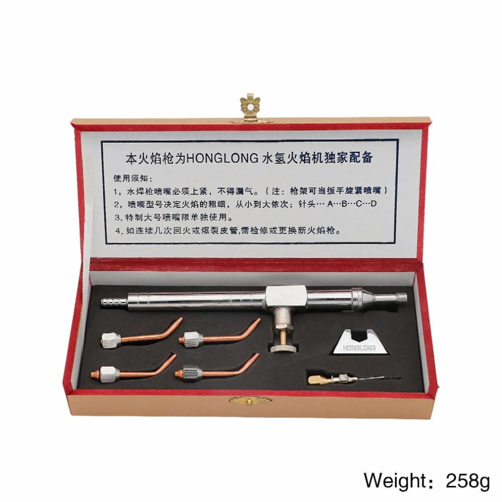 Gas Welding Torch With 4 Copper Nozzles Oxygen Propane Acetylene Liquified Gas For Hho Polishing Welding Torch 885668235359