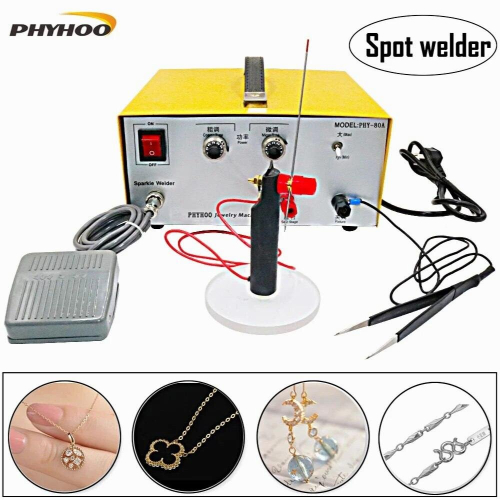80A Spot Welding Hand Held Pulse Spot Welder Welding Machine Welding Machine And Silver Jewelry Processing