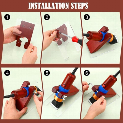 Shearing Guide for Carpet Trimmer Guide to Keep Your Rug Surface Uniform, Solid Acrylic Shearing Guide for Rug Tufting 2