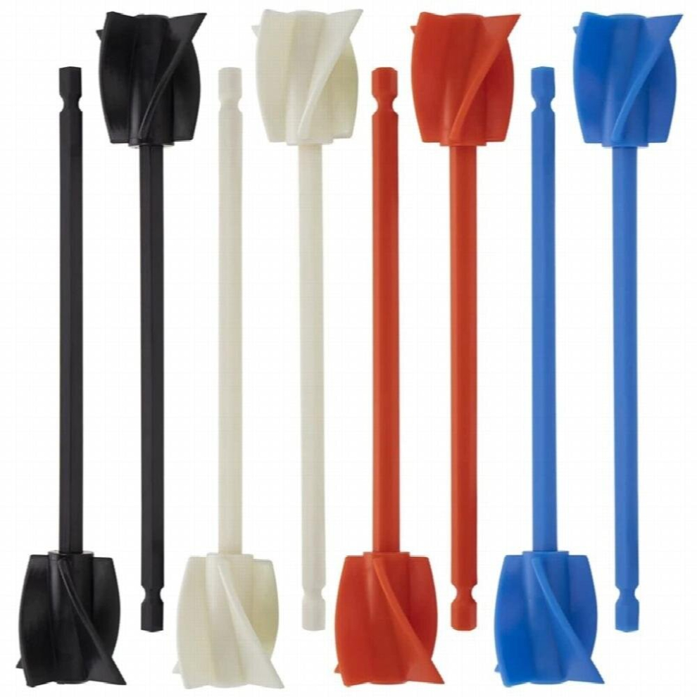Resin Mixer Paddles, Epoxy Mixer Attachment For Powerful Mixing, Reusable Paint Mixer, Paint Stirrer Attachment 885668237841