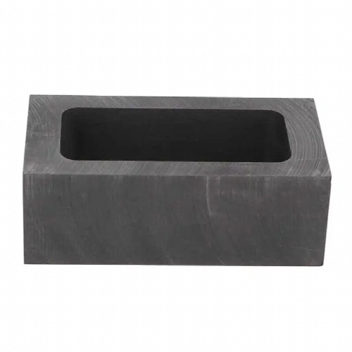 Ingot Graphite Mould Impact Resistant 35ml Rectangular Graphite Ingot Mold for Aluminum for for Melting 2