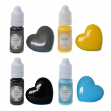 18 Colors Epoxy Resin Dye Solid Liquid Resin Colorant Dye Opaque Pigment Kit 85LF