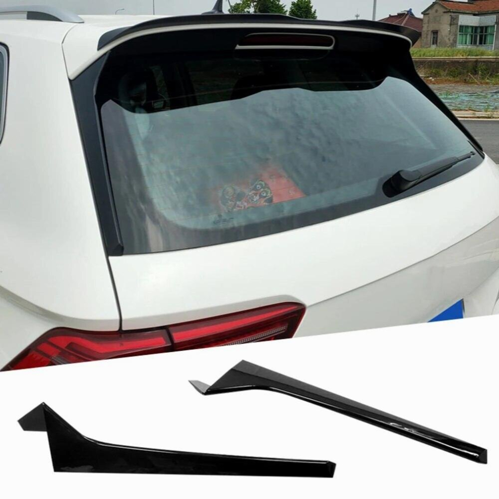 Car Glossy Rear Window Side Spoiler Canards Splitter For- 2017-2022 Windshield Sticker 885668243750
