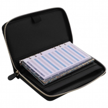 All-In-One Cash Envelopes Wallet System with 12 Budget Envelopes and 12 Budget Sheets for Financial Planner