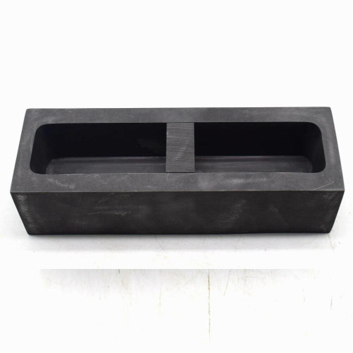 Melting Groove 3kg Capacity Graphite Casting Bar Mold For Silver Copper Melting 1
