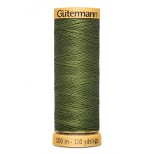 Gutermann Cotton Sewing Thread 9924 - 100 Metres, 100% Cotton, Colourfast & Durable | Code 744484/9924