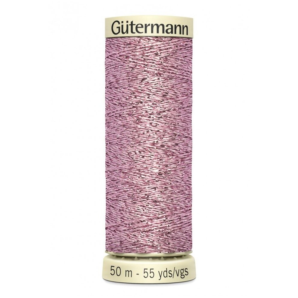 Gutermann Metallic Effect Thread 624 - 50 Metres - each