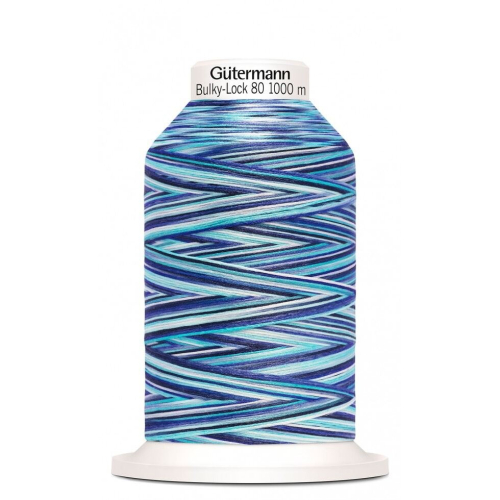 Gütermann Gutermann Multicolour Bulky Lock 80 Overlocker Thread 9957 - 1000 Metres - each