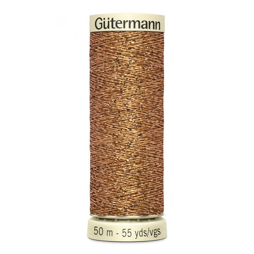 Gutermann Metallic Effect Thread 36 - 50 Metres - each