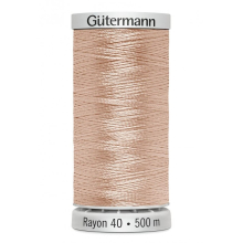 Gutermann No 40 Sulky Rayon Embroidery Thread 1017 - 500 Metres - each