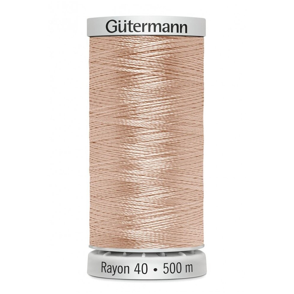 Gütermann Gutermann No 40 Sulky Rayon Embroidery Thread 1017 - 500 Metres - Each