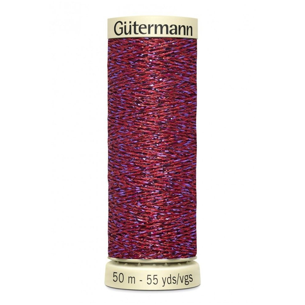 Gutermann Metallic Effect Thread 247 - 50 Metres - each