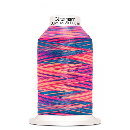 Gütermann Gutermann Multicolour Bulky Lock 80 Overlocker Thread 9814 - 1000 Metres - each
