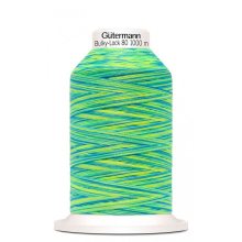 Gutermann Multicolour Bulky Lock 80 Overlocker Thread 9968 - 1000 Metres - each