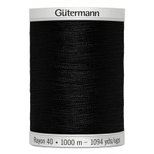 Gutermann No 40 Sulky Rayon Embroidery Thread 1005 - 1000 Metres - each