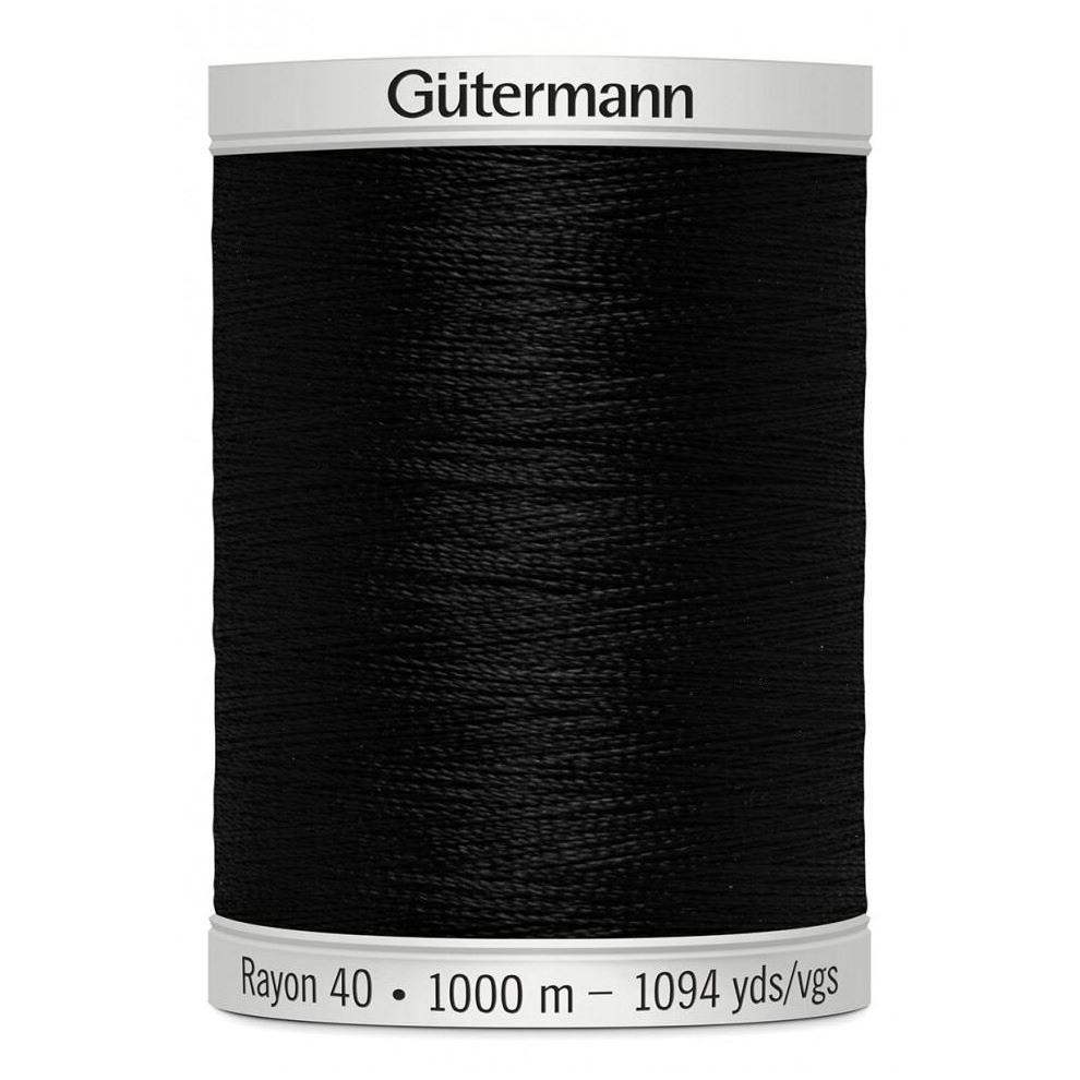 Gutermann No 40 Sulky Rayon Embroidery Thread 1005 - 1000 Metres - each