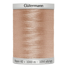 Gutermann No 40 Sulky Rayon Embroidery Thread 1017 - 1000 Metres - each