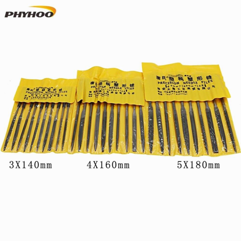 Needle File Set,Diamond File With Plastic Handle For Woodworking Metal Glass Stone Polishing Carving Craft Tool 885668241763