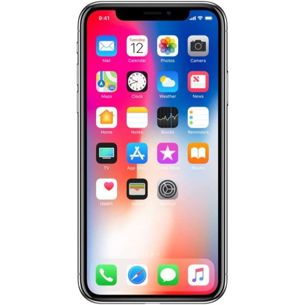(Space 256Gb) Apple Iphone X, 64Gb, Space (Renewed) Grey 7445000063007