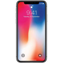 (Space Grey, 64Gb) Apple Iphone X, 64GB, Space Grey (Renewed) - Refurbished