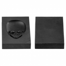 2X Casting Mold, Skull Graphite Casting Ingot Mold Crucible Mould For Melting Casting Refining Metal Aluminum Copper