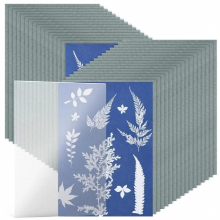 32 Pcs for Sun Printing Paper Cyan Paper Kit A5 Solar Drawing Paper Sensitive for Sun Printing Natural Printing Paper fo