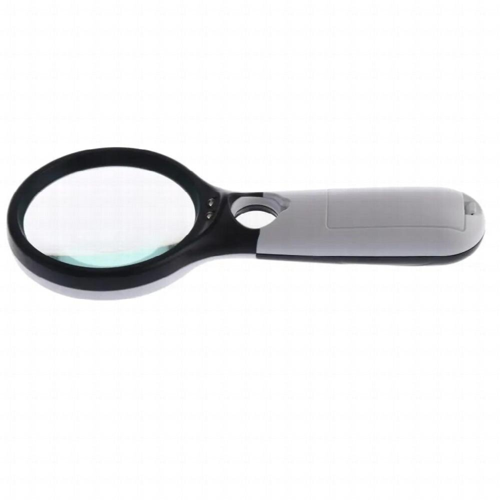 Jeweller Loupe Magnifier 50X Magnification with LED+3 LED 45X Magnifier