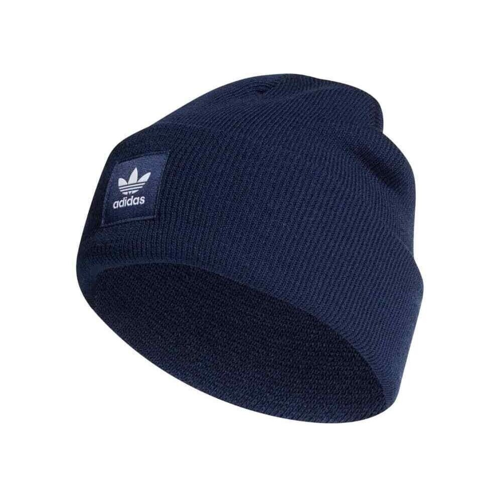 adidas 'Originals' AC Cuff Knit Beanie Hat - Navy