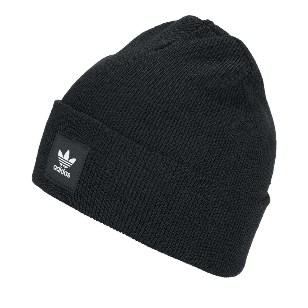 adidas 'Originals' AC Cuff Knit Beanie Hat - Black