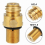 M18X1.5 Refill CO2 Valve Adapter Thread Converter Replacement for 3