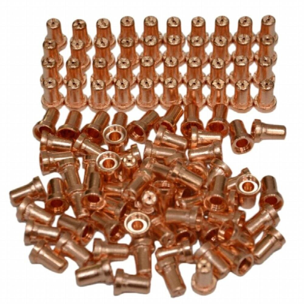 100Pcs Extended Tips 18866L Plasma Nozzles Lg-40 Pt-31 Cutter Welding Supplies 885668267596