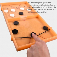 Slingshot Table Hockey Party Game Epoxy Resin Mold Bouncing Chess Silicone Moud A0NF