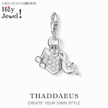 Jewelry Girl Favorite Christmas Creative Lovely Inlaid CZ Music Notation Pendant Charm