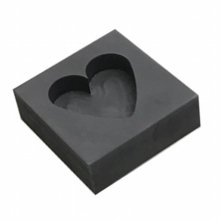 Silver Ingot Mold Cross Graphite Crucible Mold Melting Silver nonferrous Metal Casting Refining Scrap Jewelry
