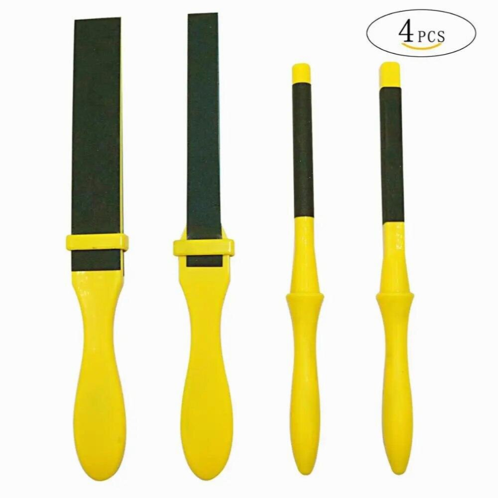Polishing Sandpaper Kit Sanding Tool With Sand Paper Plastic Stick 885668277434