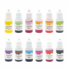 12 Pcs/set Water Dual-use Epoxy Pigment DIY Baking Plastic Clay Soap Coloring Agent
