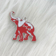 Greek Organization Fraternity Newest Elephant charms Letter Charms