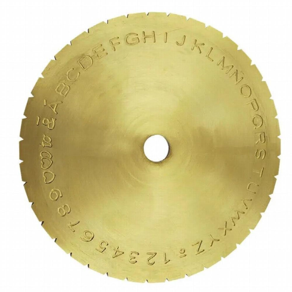 Fonts Dials for Inside Ring Engraving Machine, jewelry tools , ring making tools accessory