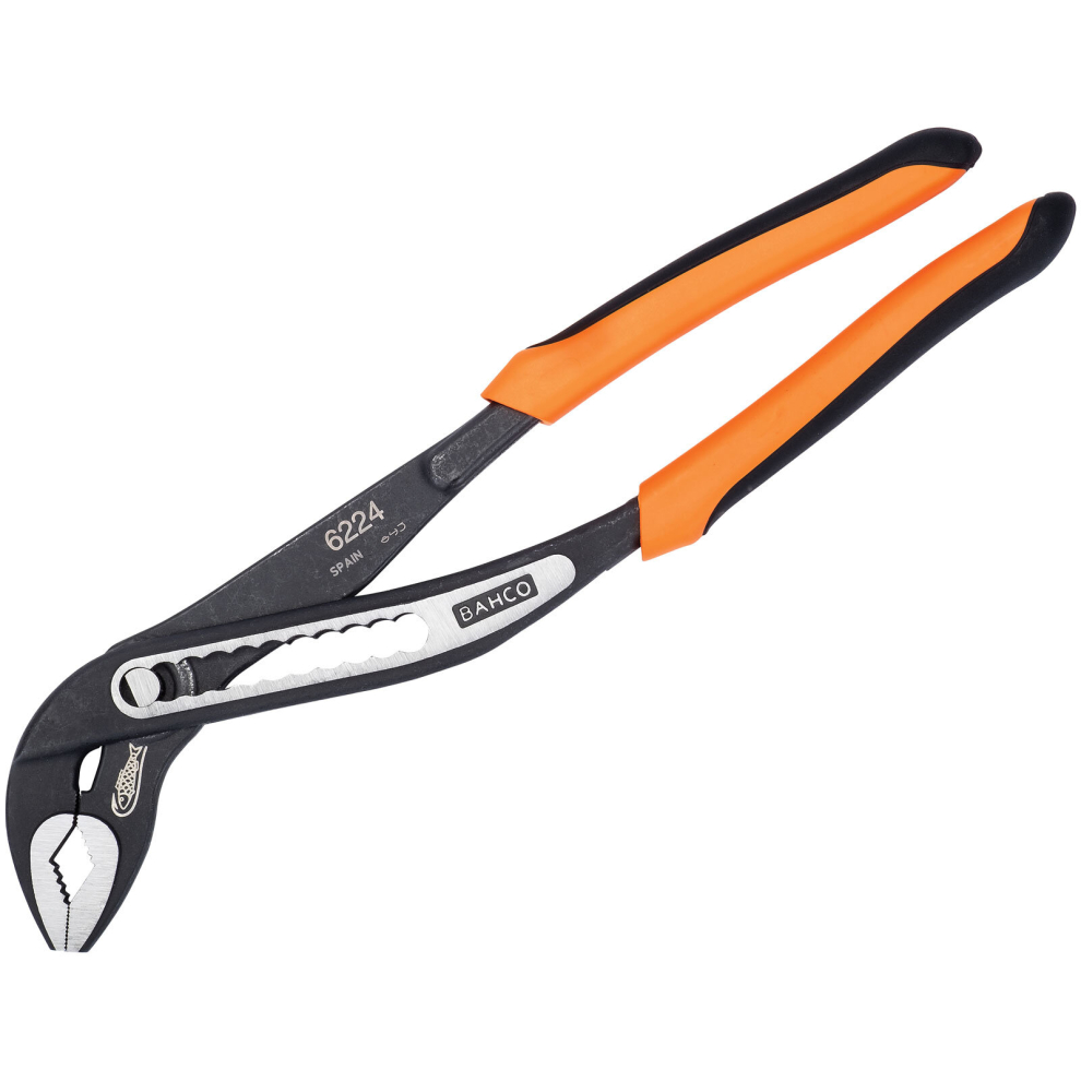 Bahco 6224 Slip Joint Water Pump Pliers 250Mm - 61Mm Capacity