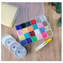 1 Set Bohemia DIY Findings Set Necklace Bracelet DIY Kit Colorful Polymer Clay Bedas Beads Set x