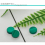 Natural Malachite Round Flat Bottom Plain Gemstone Raw Stone Processing Accessories Accessories Earrings Necklaces 1