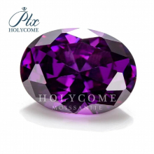 OVAL CUT 9*11MM purple 5A CUBIC ZIRCONIA gemstone ?????? ????? ????? ????? piedras preciosas sueltas