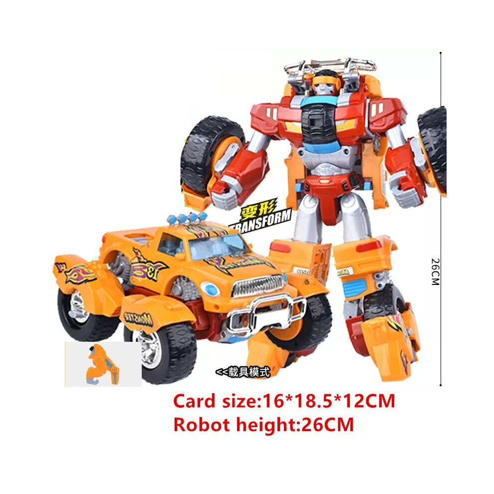 Maxpower (B No Box) Korea Tobot Transformation Robot Toys Anime Cartoon Brothers Tobot Deformation
