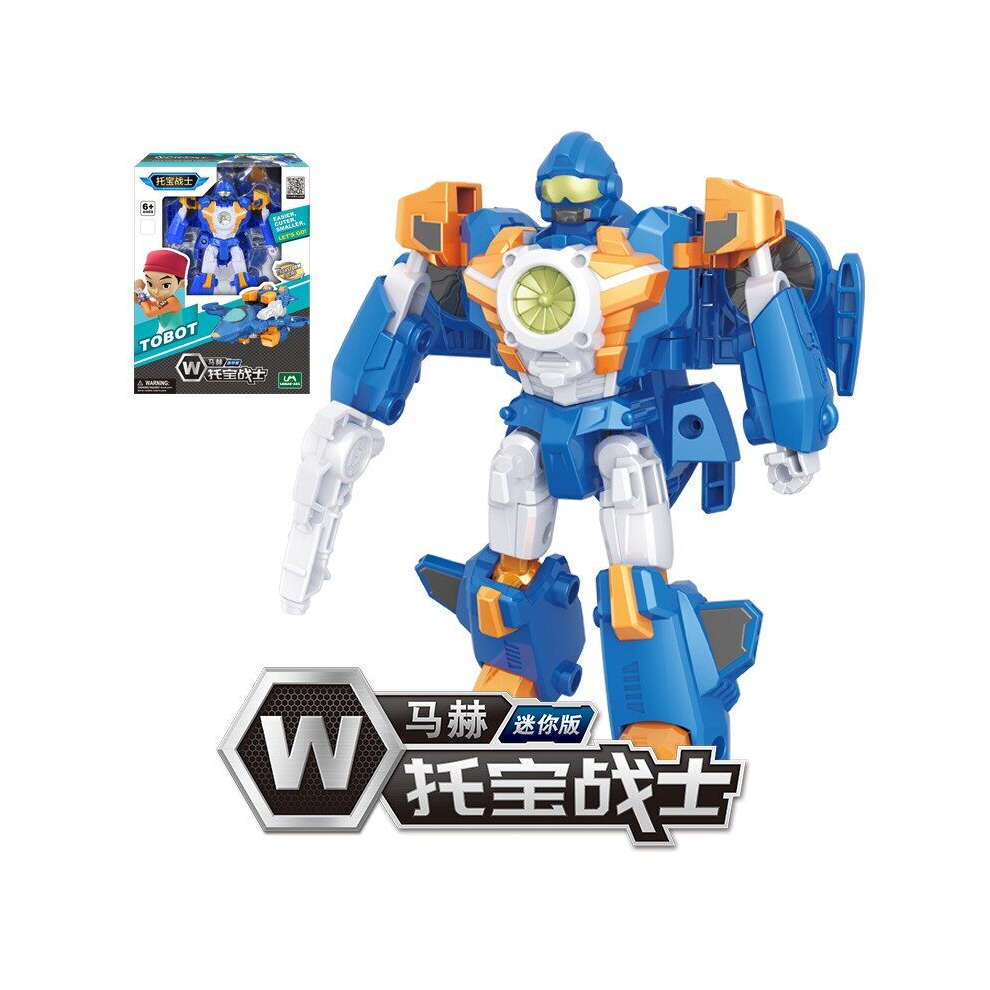 (With box, W) Action Figure Korea Cartoon Tobot Transformation Robot Toys Popular Anime