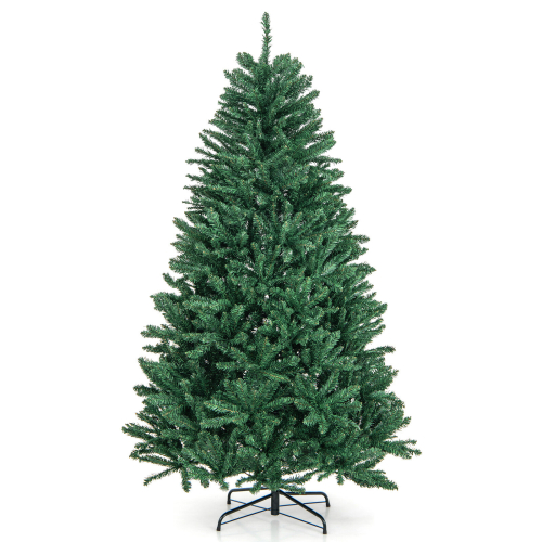 Casart 6 FT Christmas Tree  Hinged Xmas Full Tree with 1355 Lush Branch Tips 2
